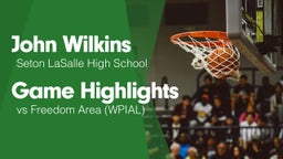 Game Highlights vs Freedom Area  (WPIAL)