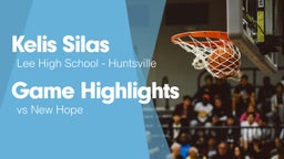 Game Highlights vs New Hope