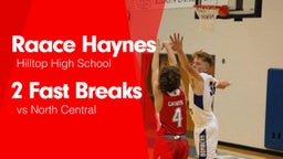 2 Fast Breaks vs North Central 