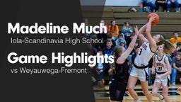 Game Highlights vs Weyauwega-Fremont 