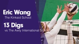 13 Digs vs The Awty International School