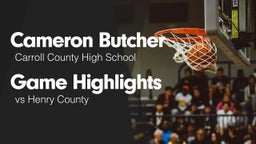 Game Highlights vs Henry County 