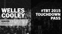 #TBT 2015:  Touchdown Pass vs Mamou 