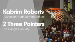 2 Three Pointers vs Douglas County 