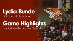 Game Highlights vs Estherville Lincoln Central 