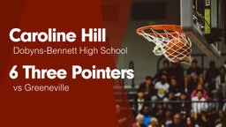 6 Three Pointers vs Greeneville 