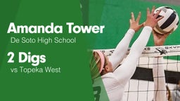 2 Digs vs Topeka West 