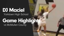 Game Highlights vs McMullen County 