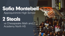 2 Steals vs Chesapeake Math and IT Academy North HS