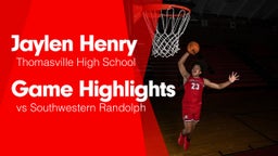 Game Highlights vs Southwestern Randolph 