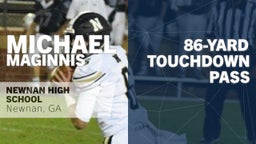 86-yard Touchdown Pass vs North Paulding High