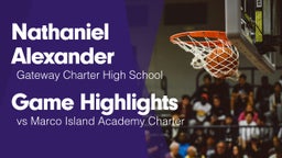 Game Highlights vs Marco Island Academy Charter 