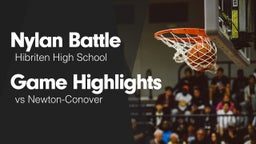 Game Highlights vs Newton-Conover