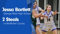 2 Steals vs McMullen County 