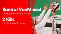 2 Kills vs Glenville-Emmons