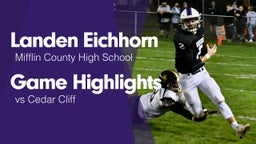 Game Highlights vs Cedar Cliff 