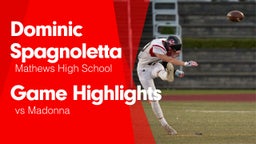 Game Highlights vs Madonna 