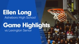 Game Highlights vs Lexington Senior 