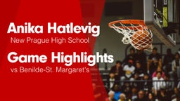 Game Highlights vs Benilde-St. Margaret's 