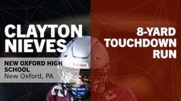 8-yard Touchdown Run vs Dover 