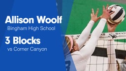 3 Blocks vs Corner Canyon 