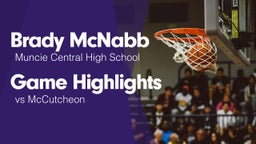 Game Highlights vs McCutcheon 