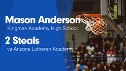 2 Steals vs Arizona Lutheran Academy 