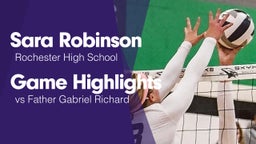 Game Highlights vs Father Gabriel Richard 