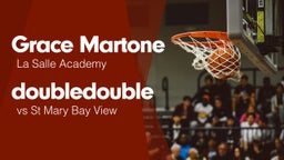 Double Double vs St Mary Bay View
