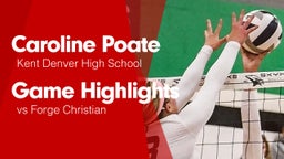 Game Highlights vs Forge Christian