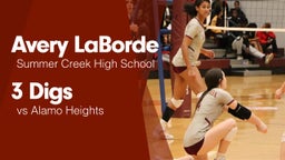 3 Digs vs Alamo Heights 