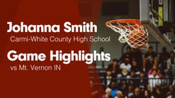 Game Highlights vs Mt. Vernon IN
