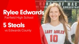 5 Steals vs Edwards County 