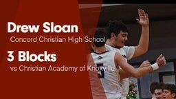 3 Blocks vs Christian Academy of Knoxville