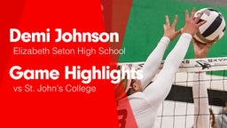Game Highlights vs St. John's College 