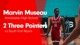 2 Three Pointers vs South Fort Myers 