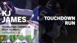  Touchdown Run vs St. Charles Catholic 