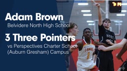 3 Three Pointers vs Perspectives Charter School (Auburn Gresham) Campus