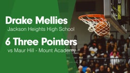 6 Three Pointers vs Maur Hill - Mount Academy 