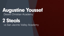 2 Steals vs San Jacinto Valley Academy 
