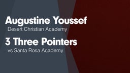3 Three Pointers vs Santa Rosa Academy