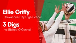 3 Digs vs Bishop O'Connell 