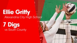 7 Digs vs South County 