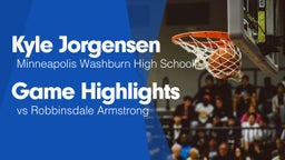 Game Highlights vs Robbinsdale Armstrong 