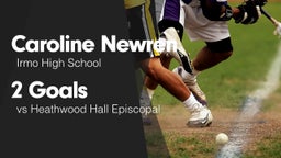 2 Goals vs Heathwood Hall Episcopal