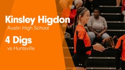 4 Digs vs Huntsville