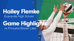 Game Highlights vs Princeton/Green Lake 