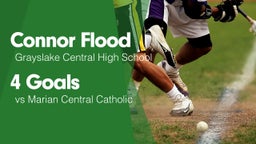 4 Goals vs Marian Central Catholic 