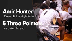 5 Three Pointers vs Lake Havasu 