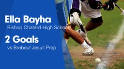 2 Goals vs Brebeuf Jesuit Prep 